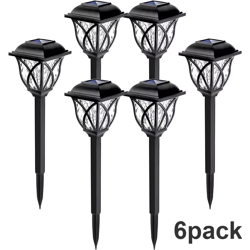 Solar Stake Light Outdoor Waterproof LED Garden Pathway Lights