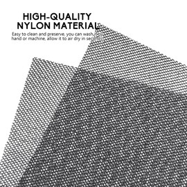 African Net Sponge Bath African Exfoliating Net Long Bath Net Sponge Nylon African Net Sponge Cloth for Daily Bath Shower (Black)