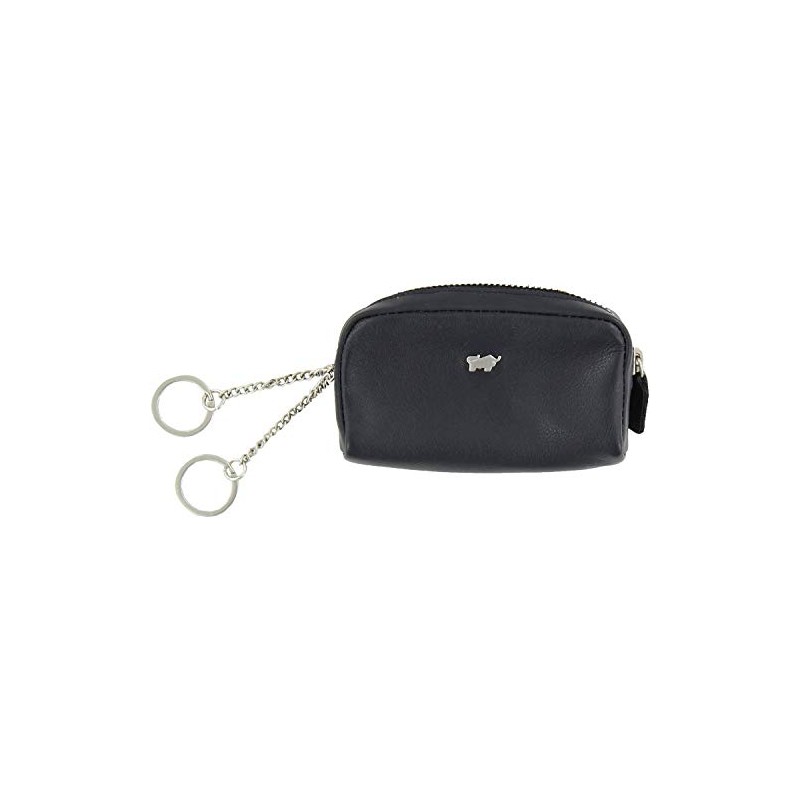 Braun Büffel Golf Key Case Leather 11 cm, black