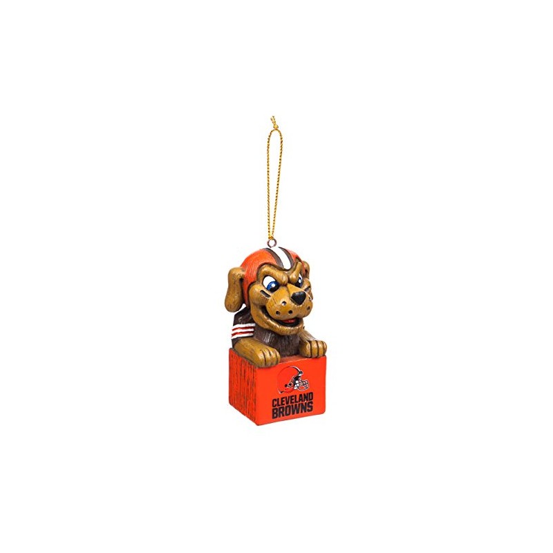 Team Sports America 3OT3807MAS Cleveland Browns Mascot Ornament