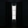 Lush Decor Sheer Grommet Curtains Panel with Insulated Blackout Lining,