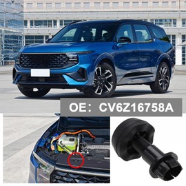 Be In Your Mind Pack of 2 Bonnet Rubber Buffer Compatible with C-Max Edge Escape Focus Transit CV6Z16758A Black Car Bonnet Shock Absorber Spacer Damping Pad