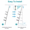 NewHome 4 Tier Steel Tension Pole Shower Caddy Organizer w/