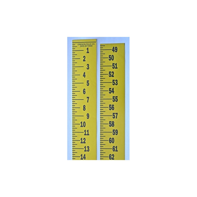 Extra Wide Ruler – Adhesive Backed – 3 Inch Wide