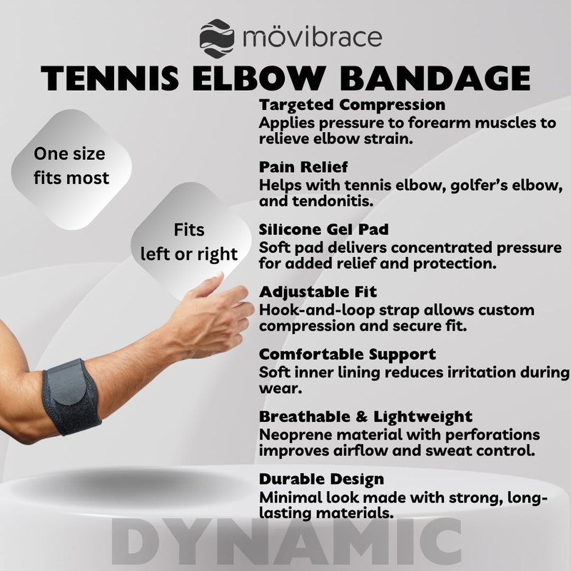 Movibrace Tennis Elbow Bandage