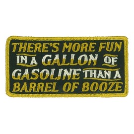 Hot Leathers Motorcycle Riders Embroidered Patches For Jackets, Vests, Hats and Clothing - 4 Width x 2 Height Inches