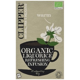Clipper Organic Infusion Liquorice 20 Tea Bags (Pack of 6)
