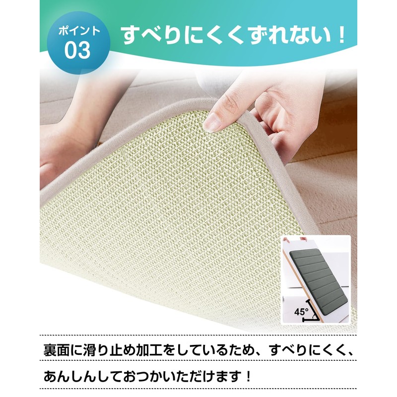 AYO Bath Mat, Quick Drying, Water Absorbent, Bath Mat, Fluffy,