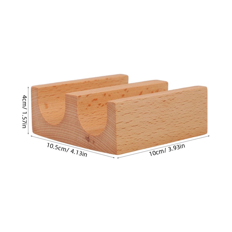 Alipis Wooden Sushi Taco Holder, Sushi Roll Rack U Shaped