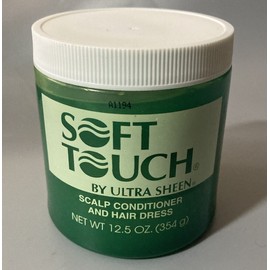 Ultra Sheen Soft Touch by Ultra Sheen Scalp Conditioner & Hair Dress Vintage Original 12.5oz