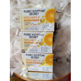 SDGL X 2 Soap. Original Purec Egyptian Secret Vit. C face & body soap with KOJIC.
