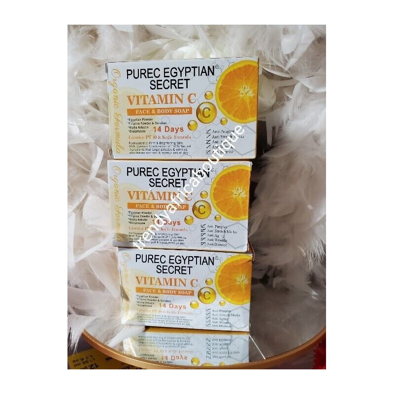 SDGL X 2 Soap. Original Purec Egyptian Secret Vit. C