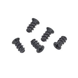 Favordrory M5x10 Black Zinc Computer Case Fan Screws, Computer Cooling Fan Mount Screws, Mounting PC Case Fan Screws, 100 PCS