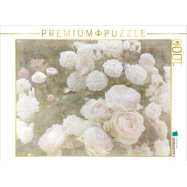 CALVENDO Puzzle - Romantic Roses - Shabby Chic Style - 1000 Pieces Photo Puzzle for Happy Hours