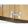 Alberts 314446 Potholder Throw with Locking Device Galvanised Thick Layer