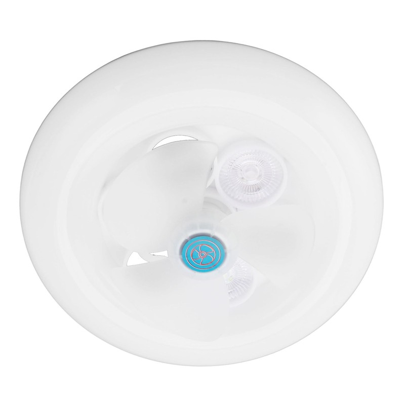 E27 LED Ceiling Fan Light Small Noiseless LED Fan Modern