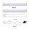Tekmelau 30cm T5 LED Integrated Light Fixture, 5W 3000K Warm