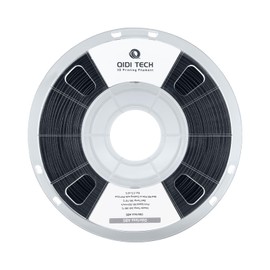 R QIDI TECHNOLOGY Odorless ABS Filament 1.75mm, 3D Printer Filament, 1 KG Spool (2.2lbs), 3D Printing Filament Fit Most FDM 3D Printers, Black