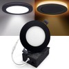 CanoLight 4" 9W Recessed LED Slim Pot Light with 2W
