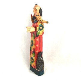 Altiplano Saint Francis Statue Patron Saint of Animals Hand Carved Made in Guatemala