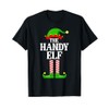 Handy Elf Family Matching Group Funny Christmas T-Shirt