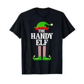 Handy Elf Family Matching Group Funny Christmas T-Shirt