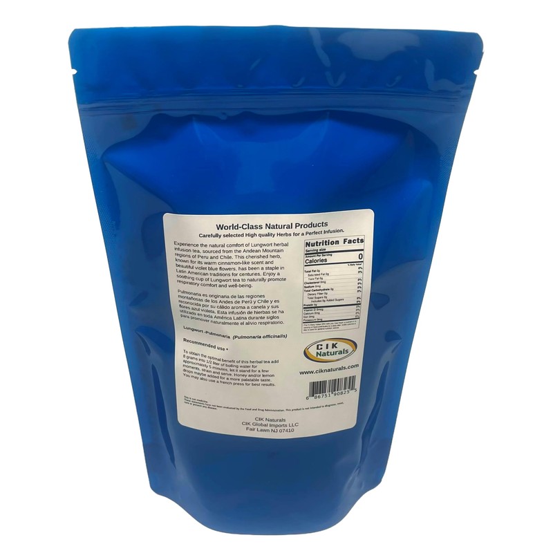 Generic Lungwort Tea Pulmonaria Herbal Infusion Tea Value (150g) Respiratory