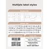 YOHOOLYO Label Maker Machine Label Printer, Portable Bluetooth Handheld Thermal
