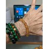 RAYON CITRINE bead bracelet for Men 10mm Stretch 2A+ 7,
