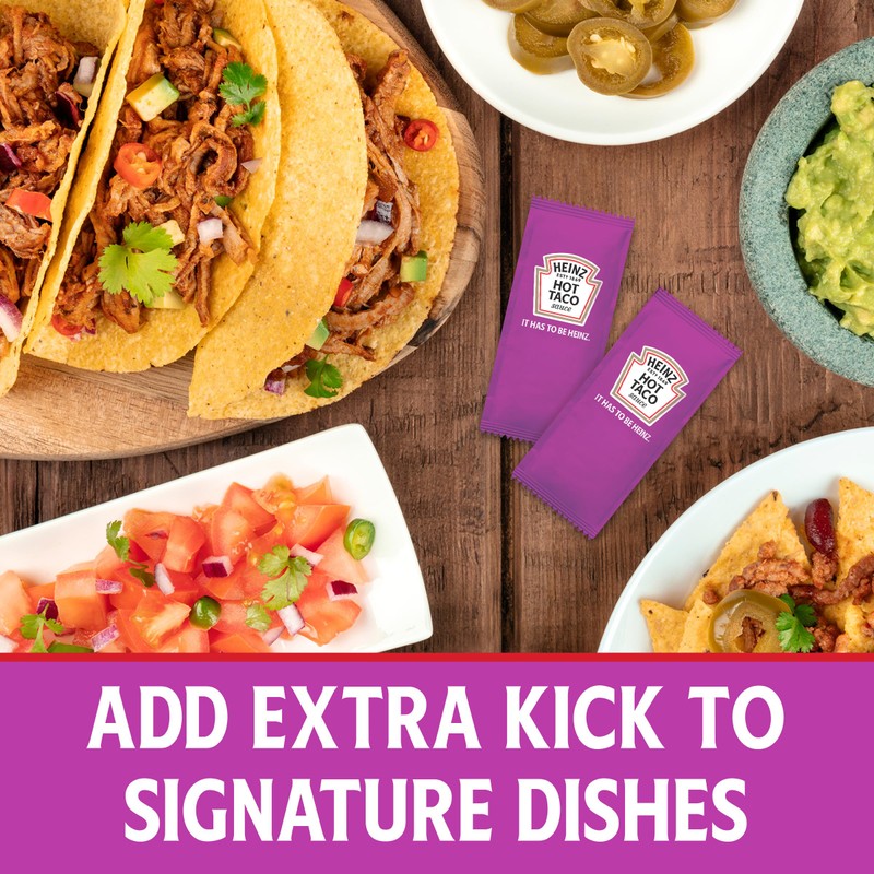 Heinz Taco Sauce Single Serve Packet (0.3 oz Packets, Pack