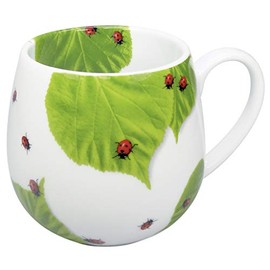 K�nitz Snuggle Mug Ladybird on Leaves