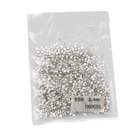 FOMIYES Nail Art Rhinestones 1440pcs Crystal Round Hotfix Jewelry Decorations for Nail Art More