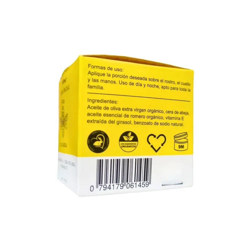 Crema Facial Natshop Seda de Abeja Con Vitamina E 50ml