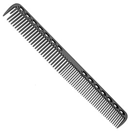 SING F LTD Aluminum Hair Comb Metal Cutting Hairdressing & Barbers Salon Professional Combs Anti-Static Ultra Thin Black 18cm