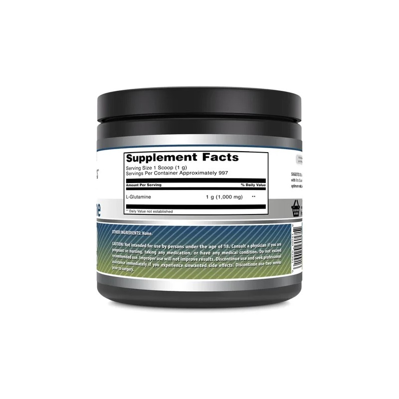 Amazing Formulas L-glutamina En Polvo 1 Lb