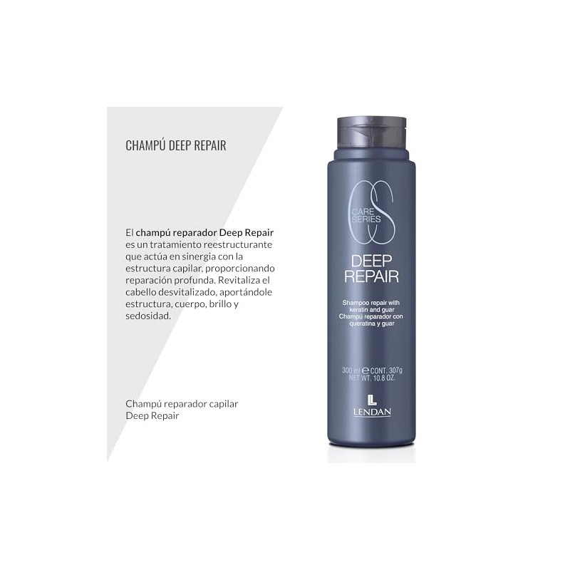 Lendan Care Series Deep Repair Shampoo with Hydrolyzed Keratin and