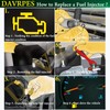 DAVRPES 6PCS 804528 Fuel Injector Fuel Spray Nozzle Engine For