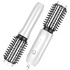 Cordless Curling Iron Brush, 2024 New Portable Travel Curling Iron