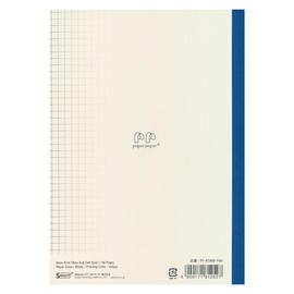 SAKAEテクニカルペーパー iroful 75 gsm Notebook, 8.27" x 5.85", 96 pages, 5mm Squared, White, 1 pack (PI-A5NB-HW)
