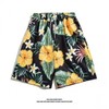 Men's Beachwear Board Shorts Rash Guard Swim Bottoms Beach Shorts TK47 XXL/K5165 Black 5ea