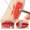 2 Pack Silicone Lip Brush With Round Heads Reusable Lip