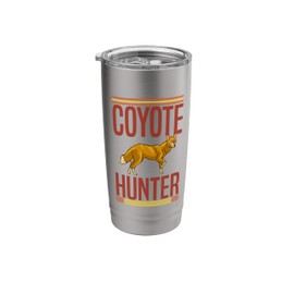 Coyote Hunting Wildlife Shooting Animals Hunt Stainless Steel Insulated Tumbler