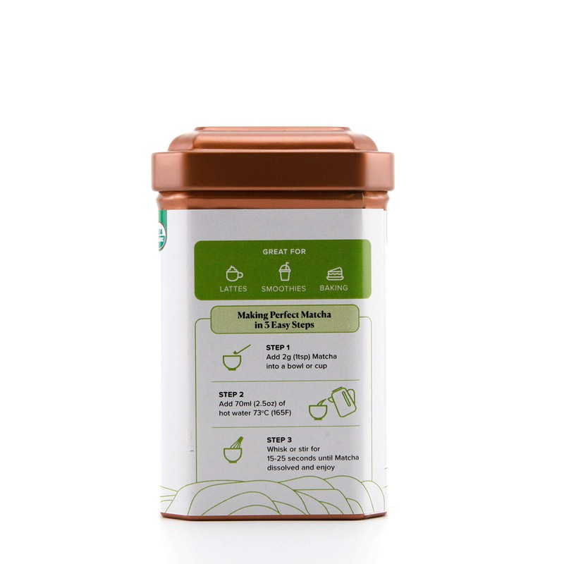 Tao Tea Leaf Organic Japanese Ceremonial Grade Matcha - 113g