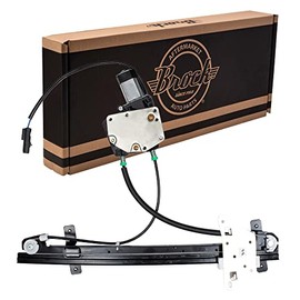 Brock Replacement Driver Front Power Window Regulator with Motor Assembly Compatible with 2000-2004 Dakota Quad Cab Pickup Truck 1998-2003 Durango