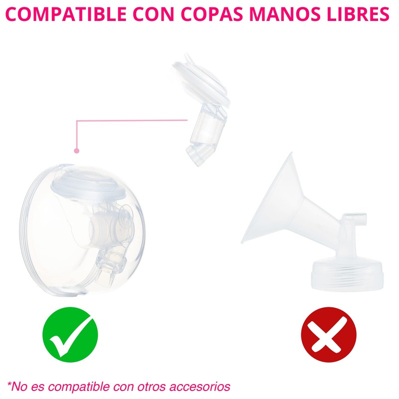 Spectra | Protector Antireflujo para Copa Manos Libres Spectra |