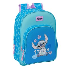 Safta Stitch Hawaii Small Backpack One Size, blue