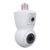 Dual Lens Security Camera 360 Degree Panoramic WiFi Indoor Surveillance