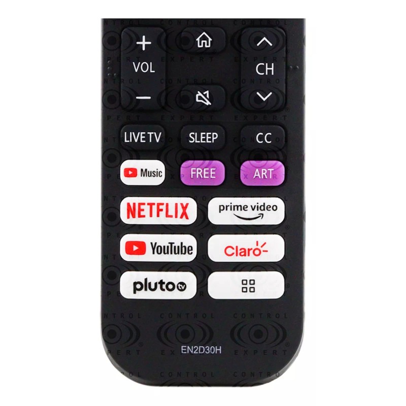 Control Compatible Con Hisense Modelo En2d30h Smart Tv