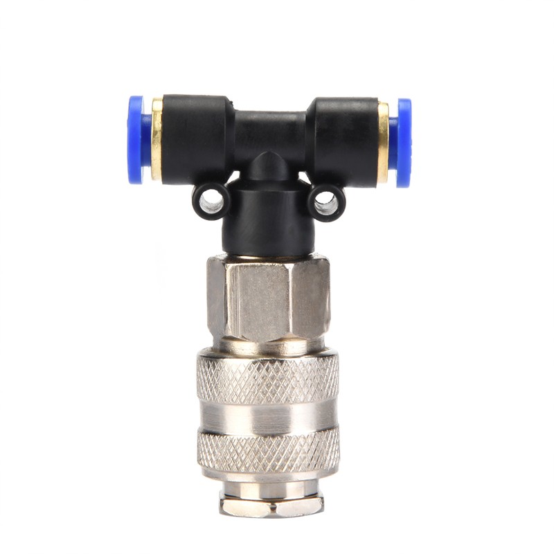 Blue Air Duster Gun Pneumatic Wind Blowing Kit Set with