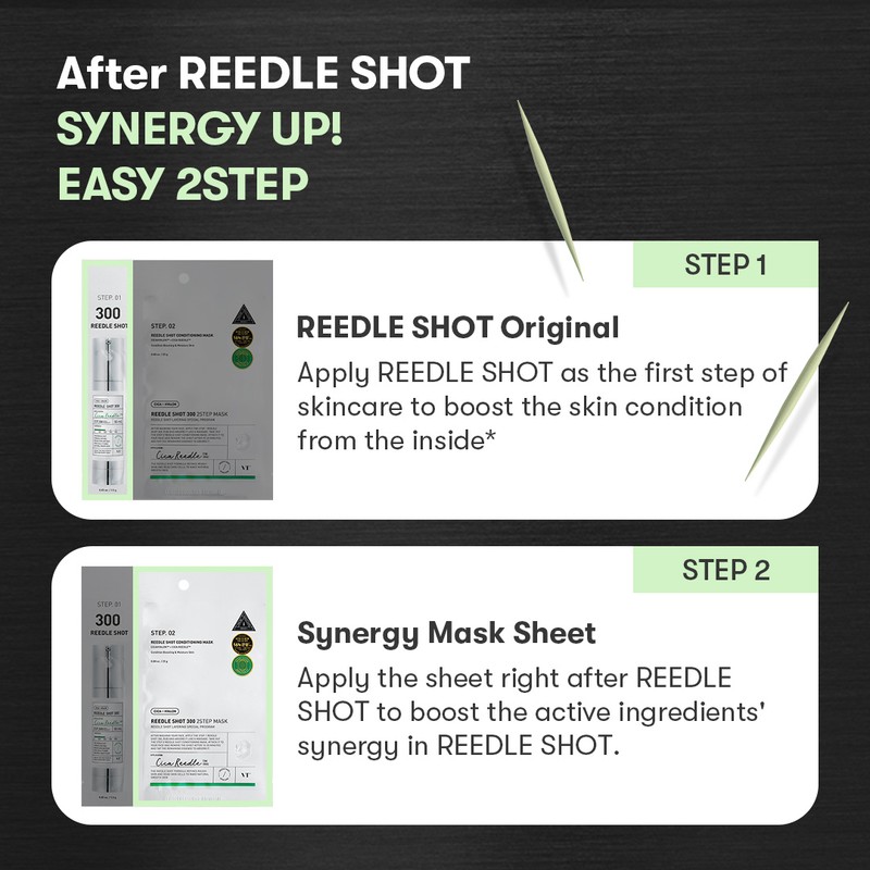 VT Cosmetics [VT Cosmetics]Reedle Shot 300 2-Step Mask (5ea)